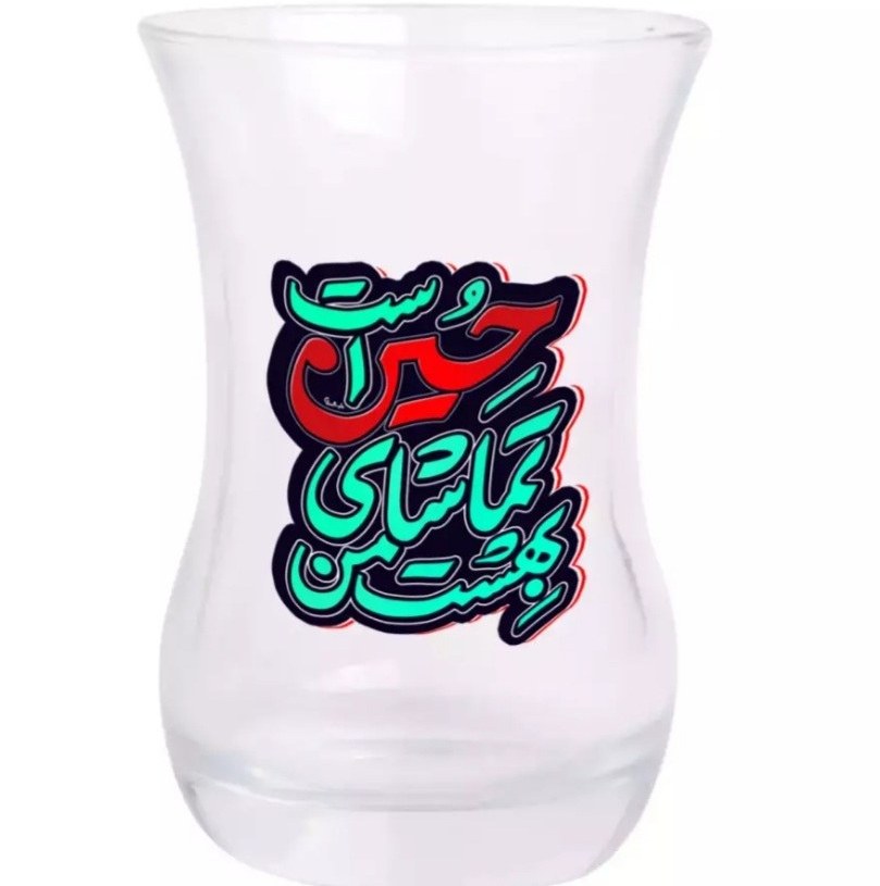 استکان تک عددی کمر باریک بدون دسته