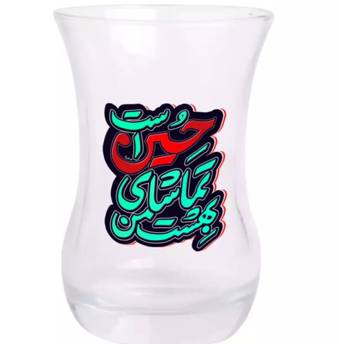 استکان تک عددی کمر باریک بدون دسته
