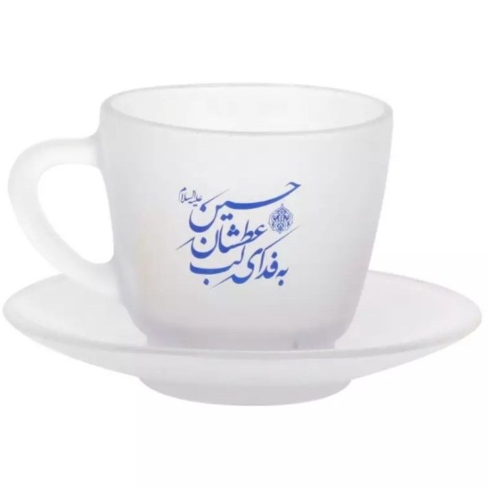 فنجان و نعلبکی یخی