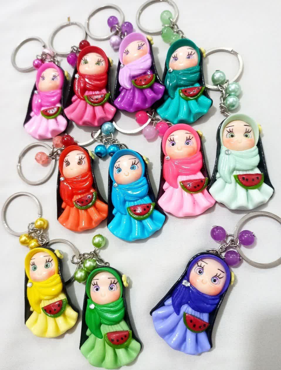 سر کلیدی دختر چادری بزرگ