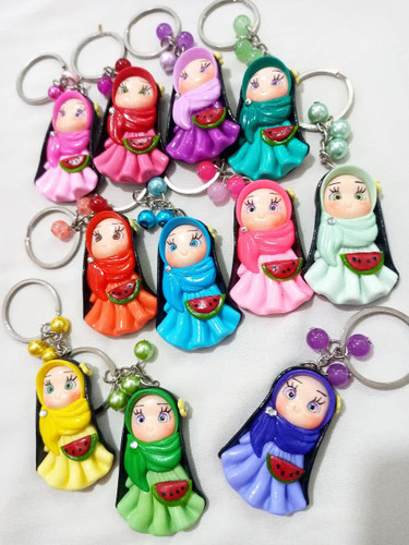 سر کلیدی دختر چادری بزرگ
