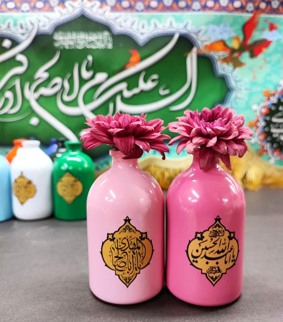 گلدان های رنگی مذهبی